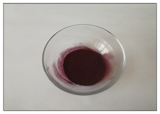 مسحوق أحمر داكن مستخلصات النباتات المضادة للفطريات باكس من التوت البري المضادة للإشعاع