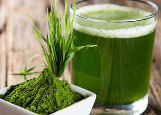 100 Mesh Hijau Kesehatan Bubuk Jus Rumput Barley Bubuk Untuk Suplemen Makanan